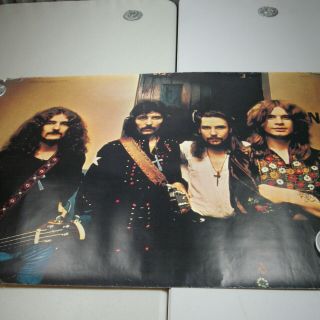 Vintage Rare Ozzy Osbourne Black Sabbath 1223 Poster