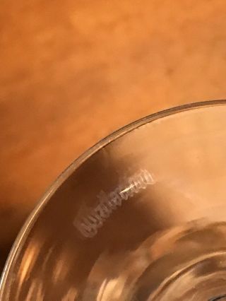 Pair Waterford Crystal Kildare 6 1/2” Claret Wine Glasses 6