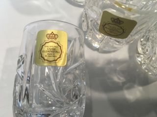 Bleikristall Crystal Shot Glasses Set of 6 Made in Germany 3