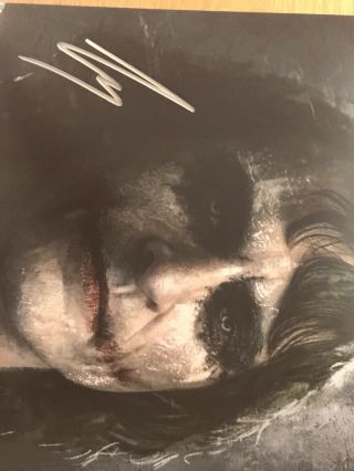 Joaquin Phoenix Joker - 8x10 Photo Signed Autographed,