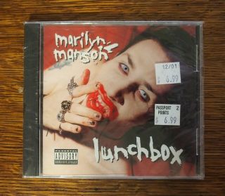 1995 Marilyn Manson Lunchbox Cd Nothing Interscope Records