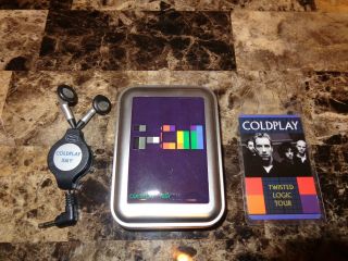 Coldplay Authentic Vip Earbuds,  Case,  Pass X&y Twisted Logic Tour Chris Martin