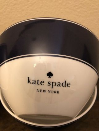 Kate Spade Set Of 4 Nags Head Navy Al Purpose Bowls Navy & White Set of 4 2