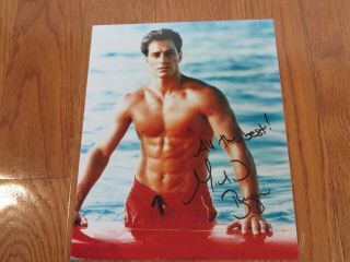 Michael Bergin Autographed Signed 8x10 Baywatch Photo