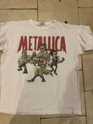 Metallica Poor Touring Me Tour T Shirt 1996