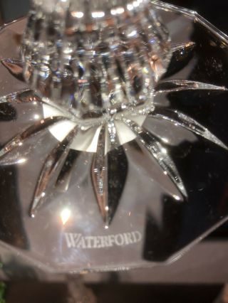 Waterford Crystal Candle Holder’s Candle Stick Holders 8” Tall 4
