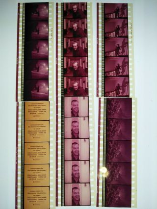The Shining 1980 35mm Orig Film Cell Cells 6 Strips Movie Cine Reel Nicholson B