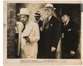 F365 Charlie Chan In Shanghai (1935) Warner Oland Fox Pictures Photo