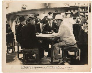 F364 Charlie Chan In Shanghai (1935) Warner Oland Fox Pictures Photo