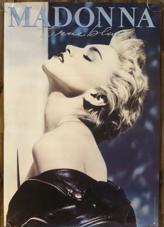 Rare Madonna True Blue 1986 Promotional Poster