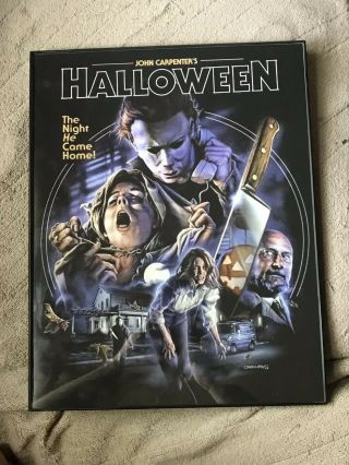 Halloween 1978 Michael Myers Poster Frame Dr Loomis 11x14