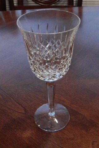 Waterford Crystal " Kelsey " Pattern Wine Glass (s) 7 5/8 " Signed