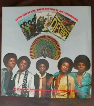 1979 the Jacksons world tour concert program book with centerfold really cool 3