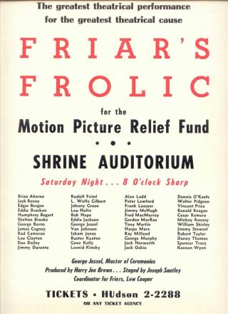 1949 Rare " Friar 