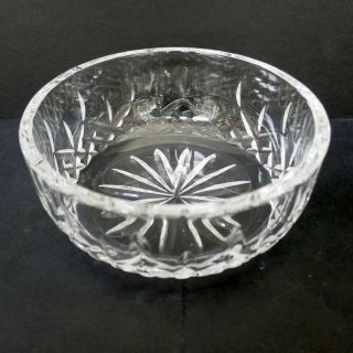 Waterford Crystal Lismore Bowl Dish 5 " Clear Glass Ireland Vintage