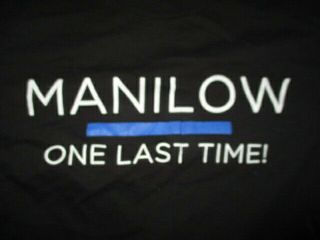 2015 Barry Manilow " One Last Time " Concert Tour (lg) T - Shirt