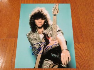 Jon Bon Jovi Autograph Signed 8.  5x11 Photo