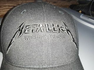 Metallica Worldwired Tour Vip Exclusive Merch Hat Never Worn