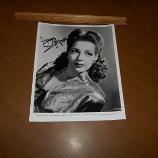 Anne Gwynne Was An American Actress And Model Hand Signed 8 X 10 Photo