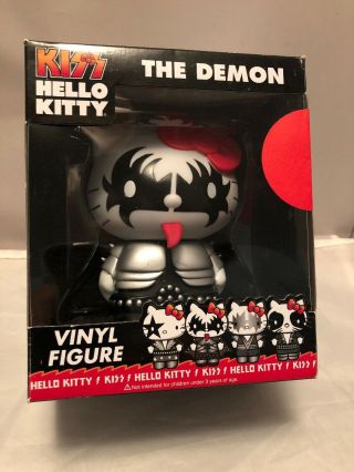 Funko Hello Kitty The Demon From Kiss Vinyl Figure Nib Gene Simmons 2012
