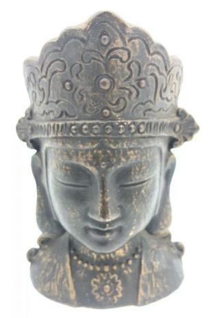 Vintage Ceramic Napco Buddha Head Vase Planter