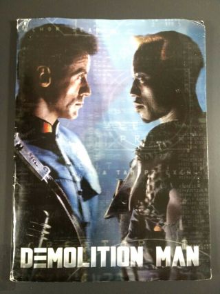 Warner Bros Pictures 1993 Demolition Man Production Information & Press Photos