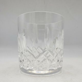 Vintage Old Fashioned Crystal Glass Lismore By Waterford Crystal