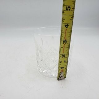 Vintage Old Fashioned Crystal Glass Lismore by WATERFORD CRYSTAL 5