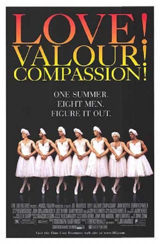 Love Valour Compassion Orig Movie Poster Dblsided 27x40
