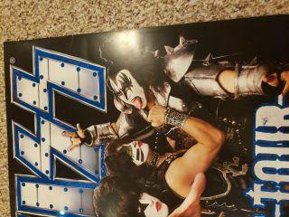 Kiss The Tour 2012 Concert Poster Gene Simmons,  Paul Stanley 4