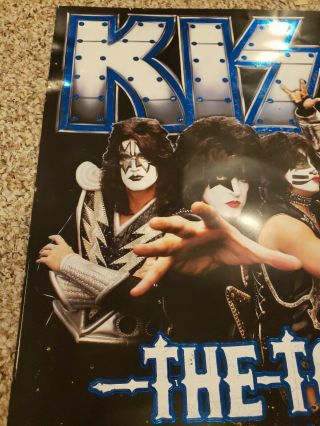 Kiss The Tour 2012 Concert Poster Gene Simmons,  Paul Stanley 5