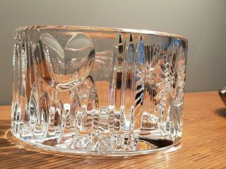 Waterford Crystal Millennium 5 Toasts Champagne Wine Coaster 3