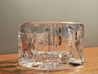 Waterford Crystal Millennium 5 Toasts Champagne Wine Coaster 4
