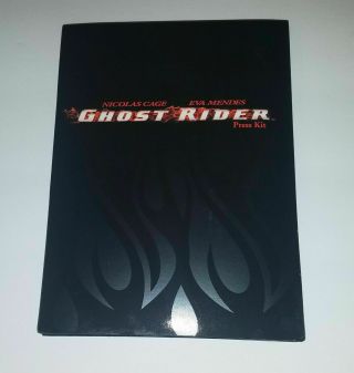 Ghost Rider Press Kit (2007) Nic Cage,  Eva Mendes - Digital Press Kit Cd - Rom