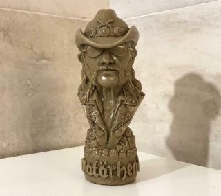 Lemmy Kilmister Motorhead Resin Figure Bust Statue Sculpture Limited