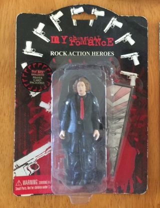 My Chemical Romance Ray Toro Action Figure Hot Topic Exclusive