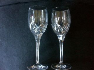 Mikasa " Petit Points " Wine/water Goblet (set Of Two)