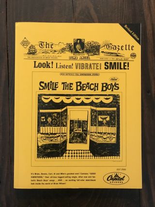 Look,  Listen,  Vibrate,  Smile - The Beach Boys Making Of Smile Paperback Book