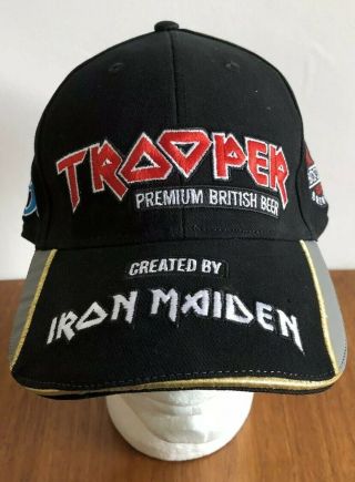 Iron Maiden Trooper Beer Isle Of Man Tt Cap Robinsons Brewery Bnwt