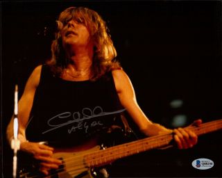 Cliff Williams Signed 8x10 Photo Beckett Bas Ac/dc Back In Black 3