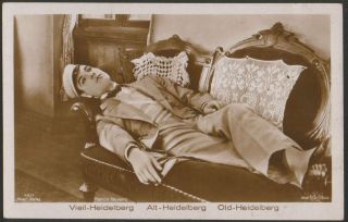 Ramon Novarro Student Prince In Old Heidelberg 1920s Postcard Photo Ross 98/1
