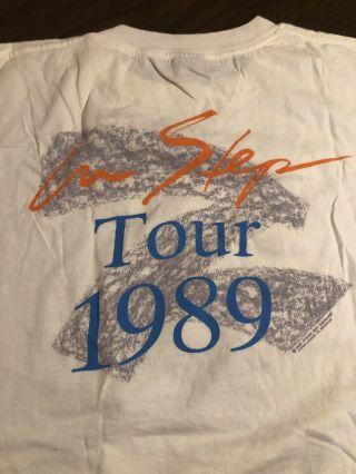 Stevie Ray Vaughan And Double Trouble Official In Step Tour Shirt Size XL 6