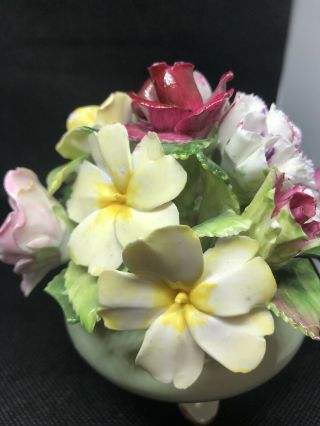 Royal Adderley Floral Bone China Made in England Porcelain Flower Bouquet. 3