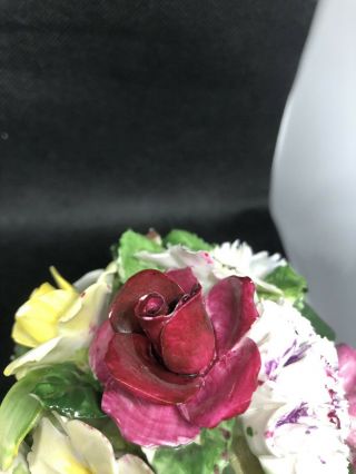 Royal Adderley Floral Bone China Made in England Porcelain Flower Bouquet. 4