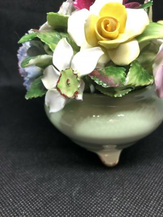 Royal Adderley Floral Bone China Made in England Porcelain Flower Bouquet. 5