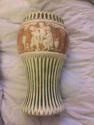 Roseville Large Donatello Vase 10”