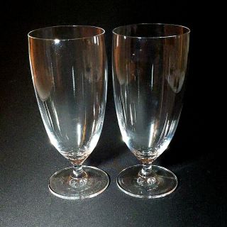 2 (two) Waterford Marquis Vintage Crystal Ice Tea Glasses - Signed