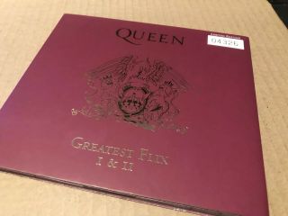 Queen Greatest Flix Rare Limited Numbered Rare Fanclub Withdrawn