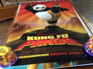 2 Kung Fu Panda - Double Sided 27x40 Theater Movie Poster Jack Black