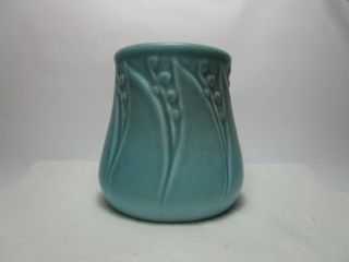Vintage Rookwood Arts & Crafts 1925 Xxv 1681 Matte Blue Pottery Vase